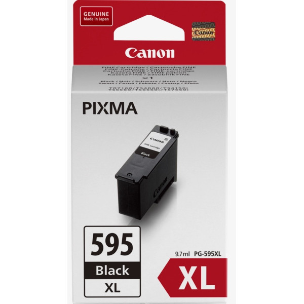 Cartouche jet d'encre Originale CANON PG-595 XL Noire
