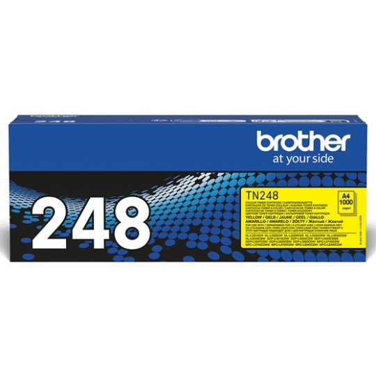 TN248Y Brother Cartouche de toner Original Jaune
