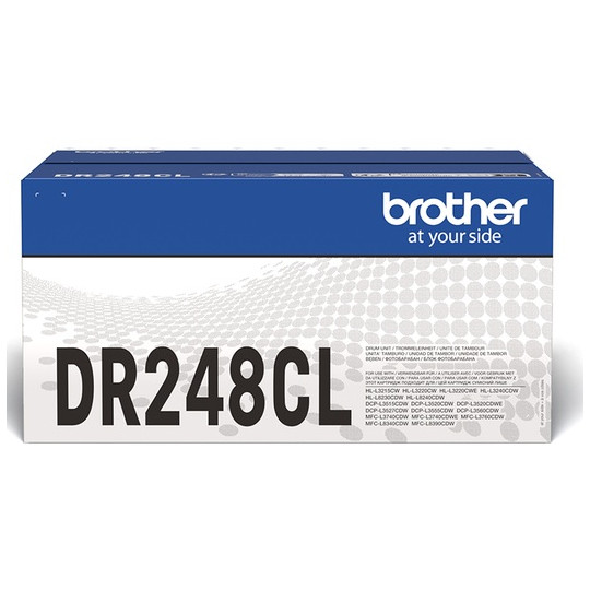 DR248CL Brother pack de 4 Tambours (photoconducteur) Originaux