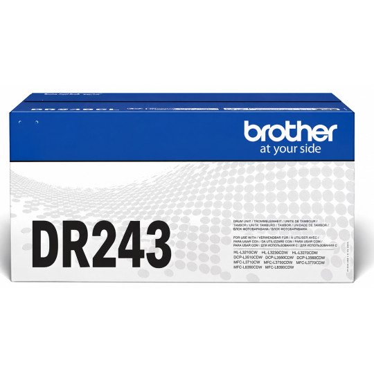 DR243CL Brother pack de 4 Tambours (photoconducteur) Originaux