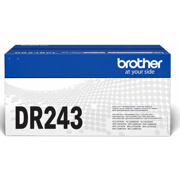 DR243CL Brother pack de 4 Tambours (photoconducteur) Originaux