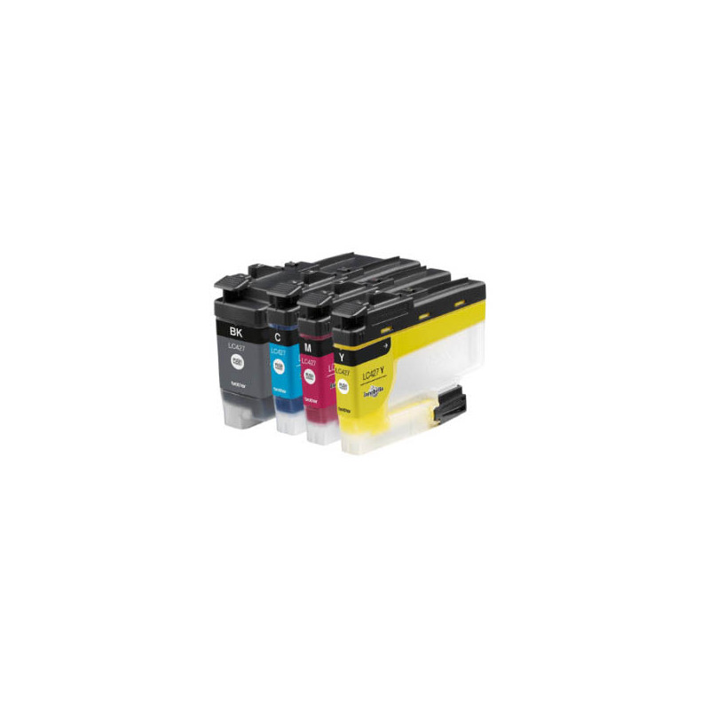 4 Cartucce OINKWERE LC427XL Compatibili Per Brother – Nero 6000 Pagine, Colore 5000, Per MFC-J5955DW E J6955DW
