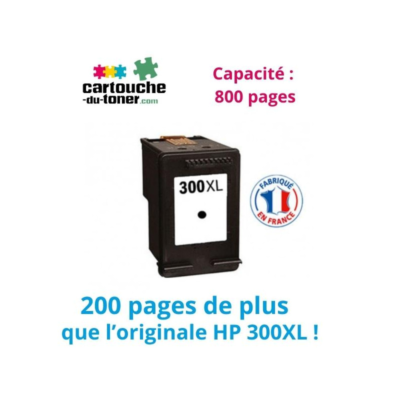Cartouches D'encre Compatibles HP Série 300 XL - Premium - Marque ENCRE4U - Neuf