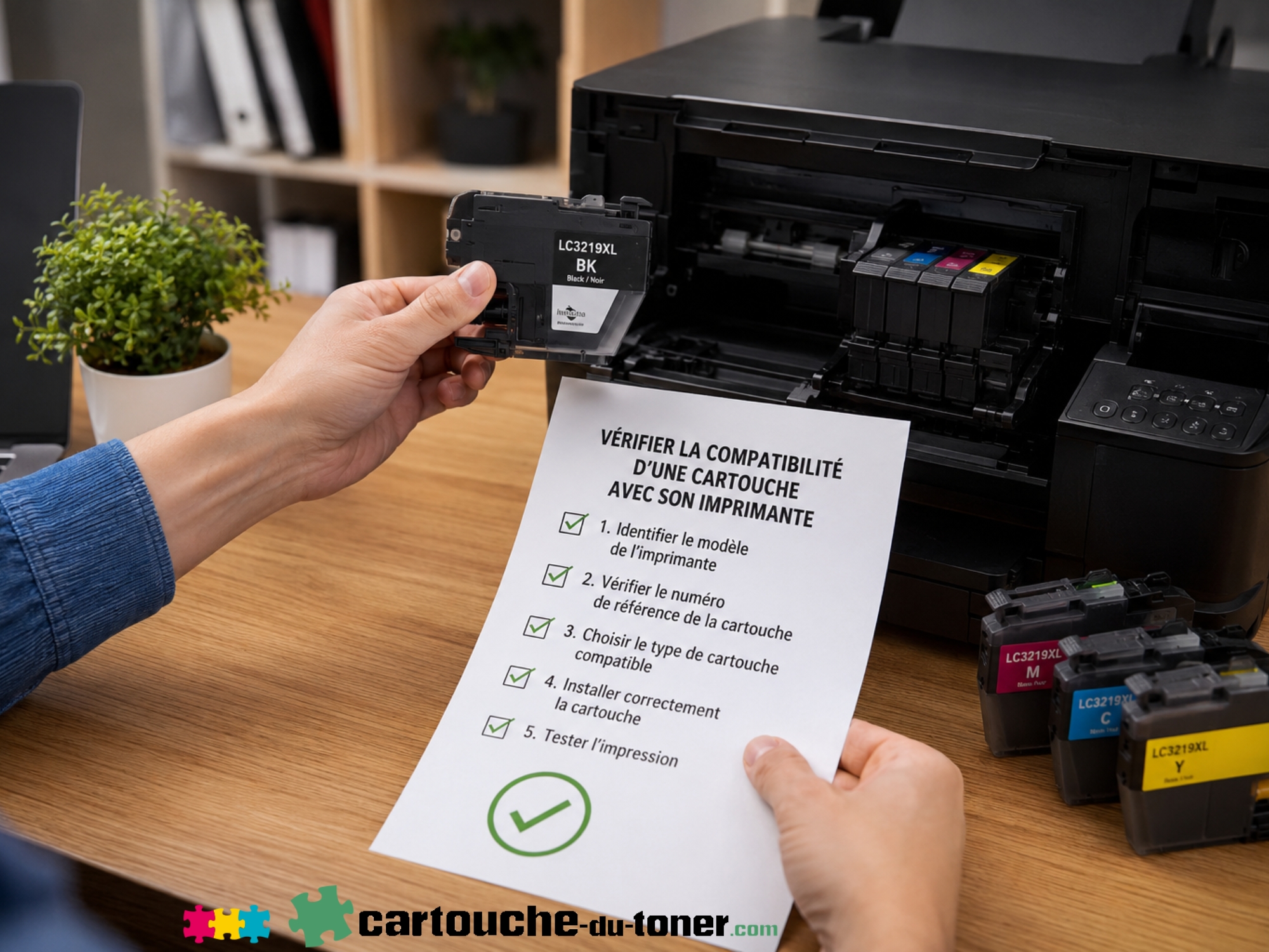 Guide pratique pour vérifier la compatibilité d'une cartouche avec son imprimante