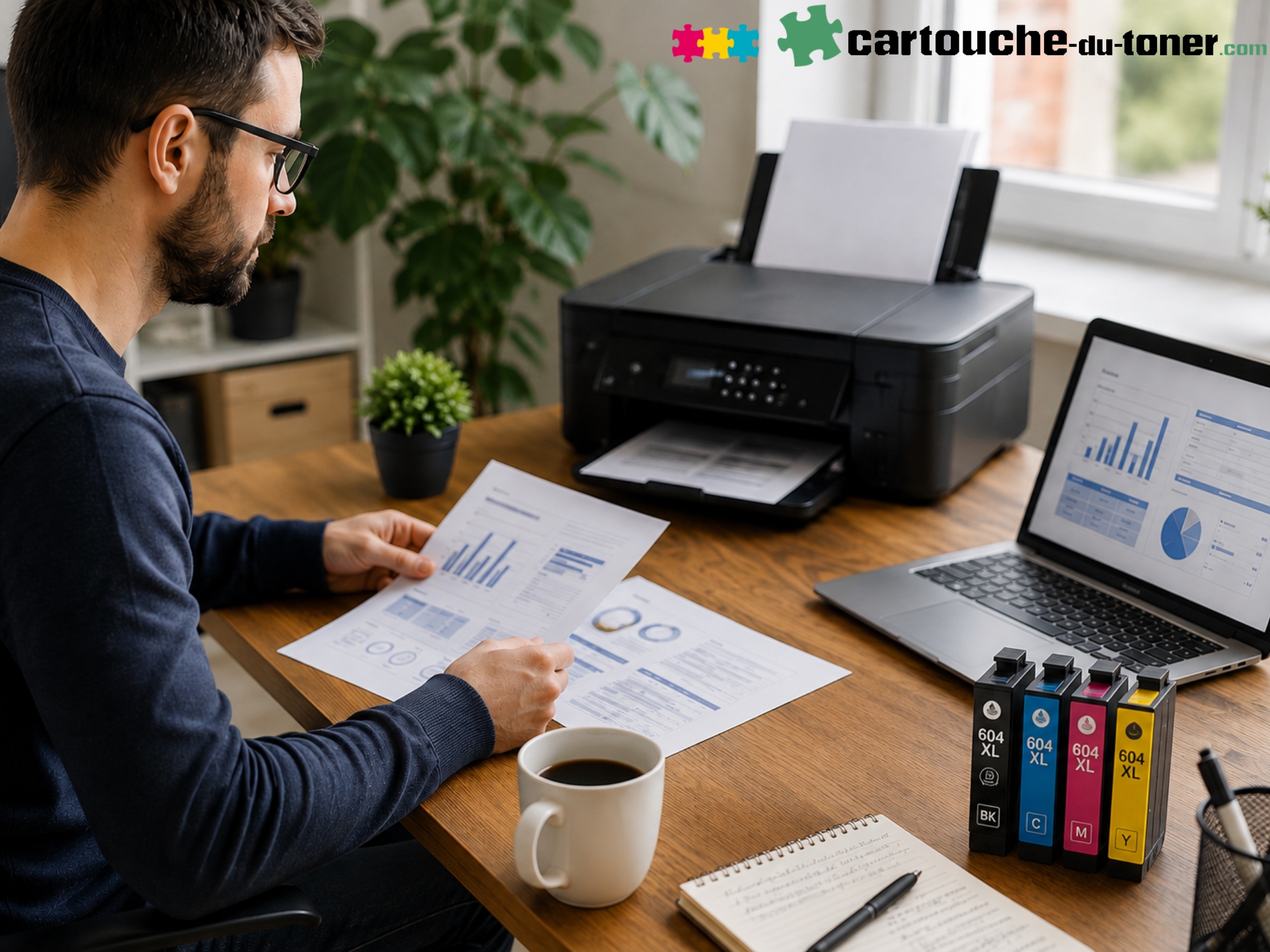 Optimiser ses coûts d'impression en télétravail avec des cartouches compatibles